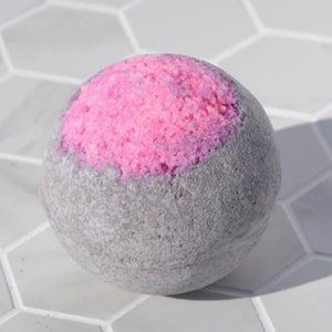 Activated Charcoal and Hibiscus Bath Bombs